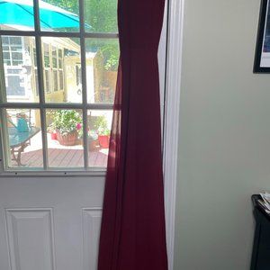 Lulus "Mythical Kind of Love Plum Purple" Maxi Dress Small